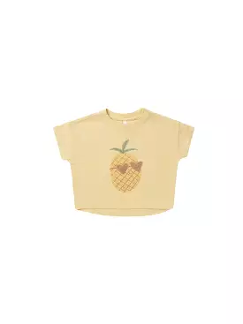 Rylee & Cru - Pineapple Boxy Tee