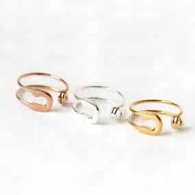 Safety Pin Ring