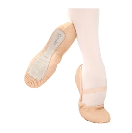 Sansha Adult Nijinsky Leather Full-Sole Ballet Shoes - 7L