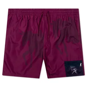 Short Horse Shorts - Tyrian Purple