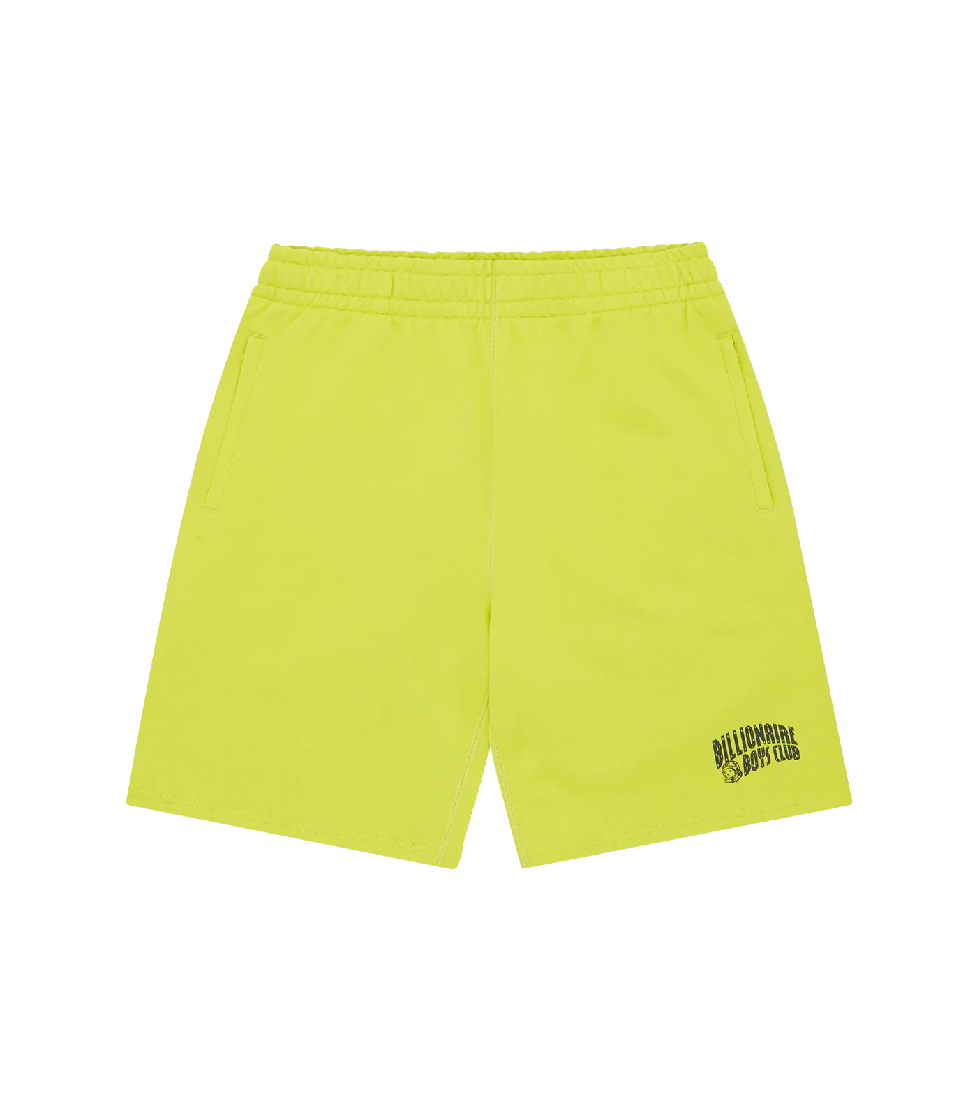 SMALL ARCH LOGO SHORTS - ACID YELLOW