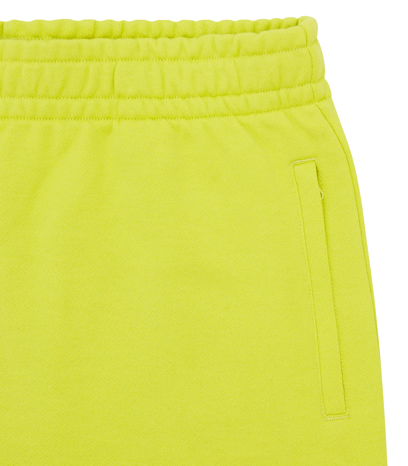 SMALL ARCH LOGO SHORTS - ACID YELLOW