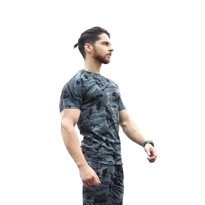 Stealth Camo Tee (4 way stretch)- Sale