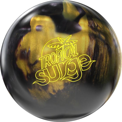 Storm Tropical Surge Gold Black Bowling Ball