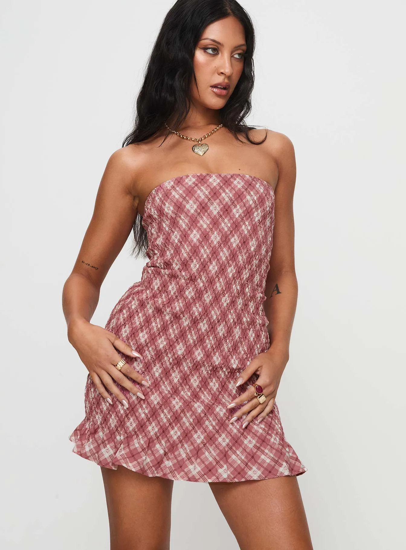 Takiyo Mini Dress Pink