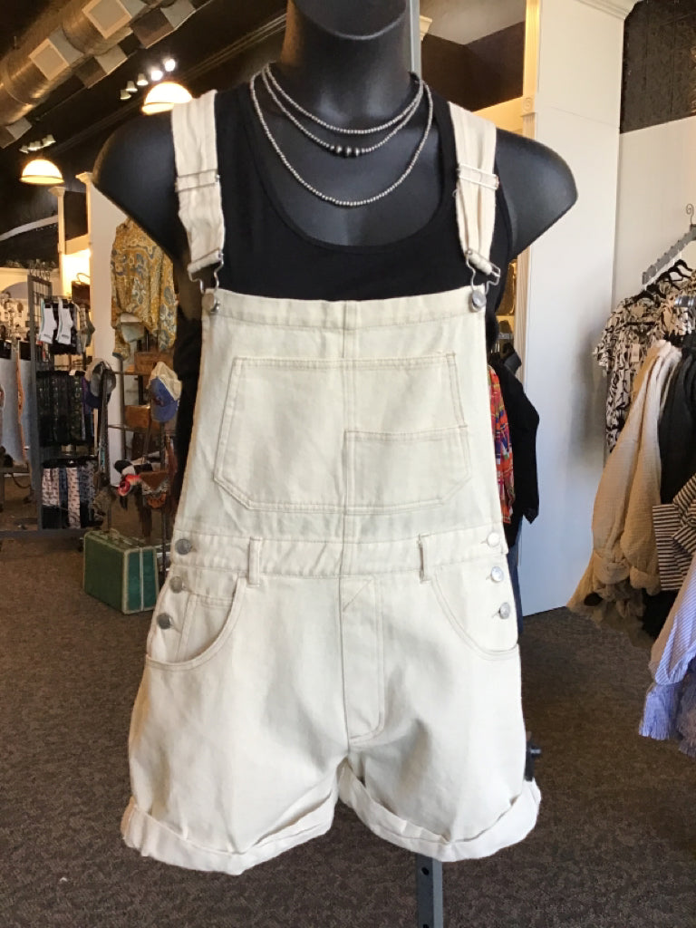 Tan Shortall Romper - SML