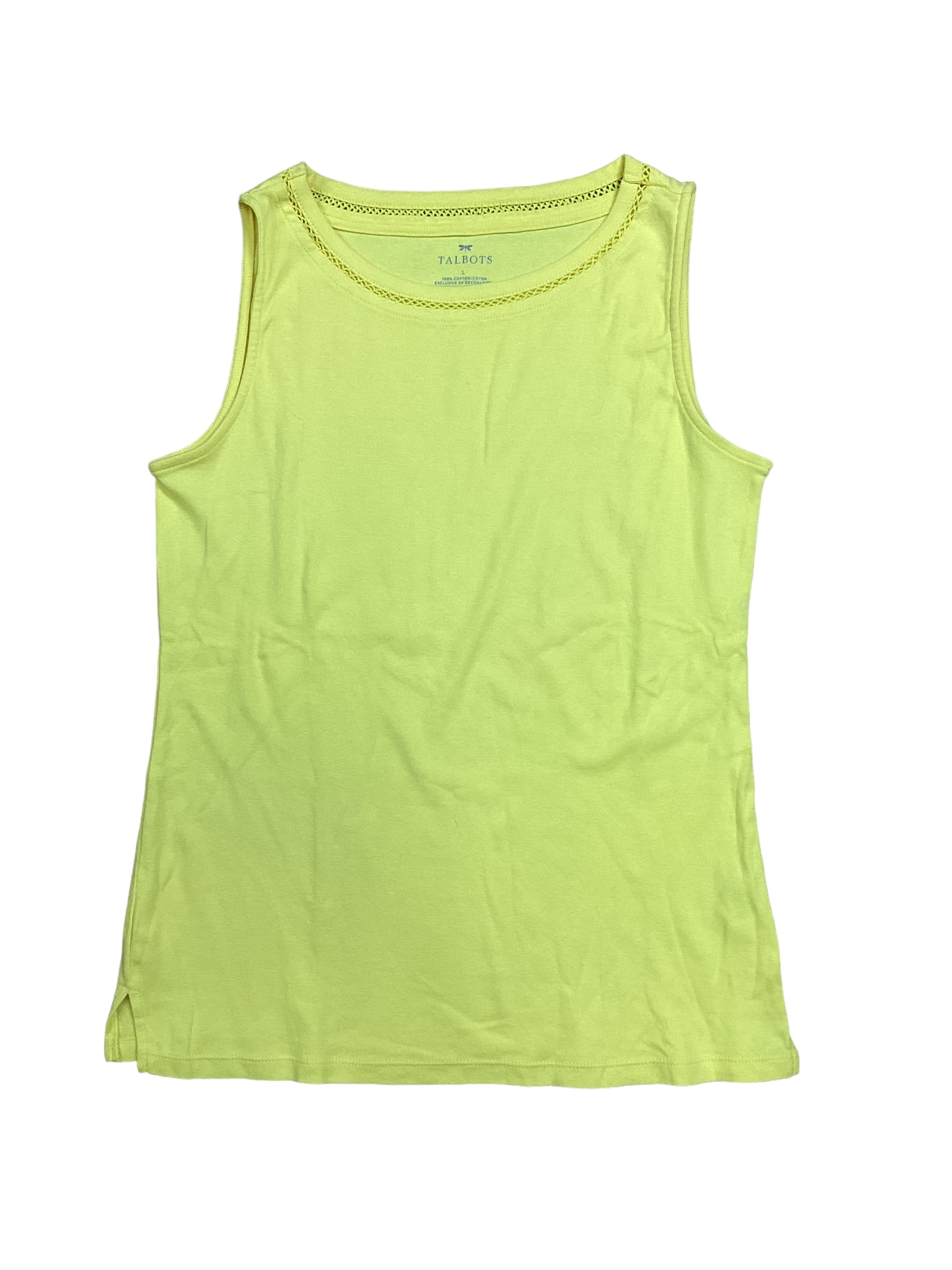 Top Sleeveless By Talbots  Size: L