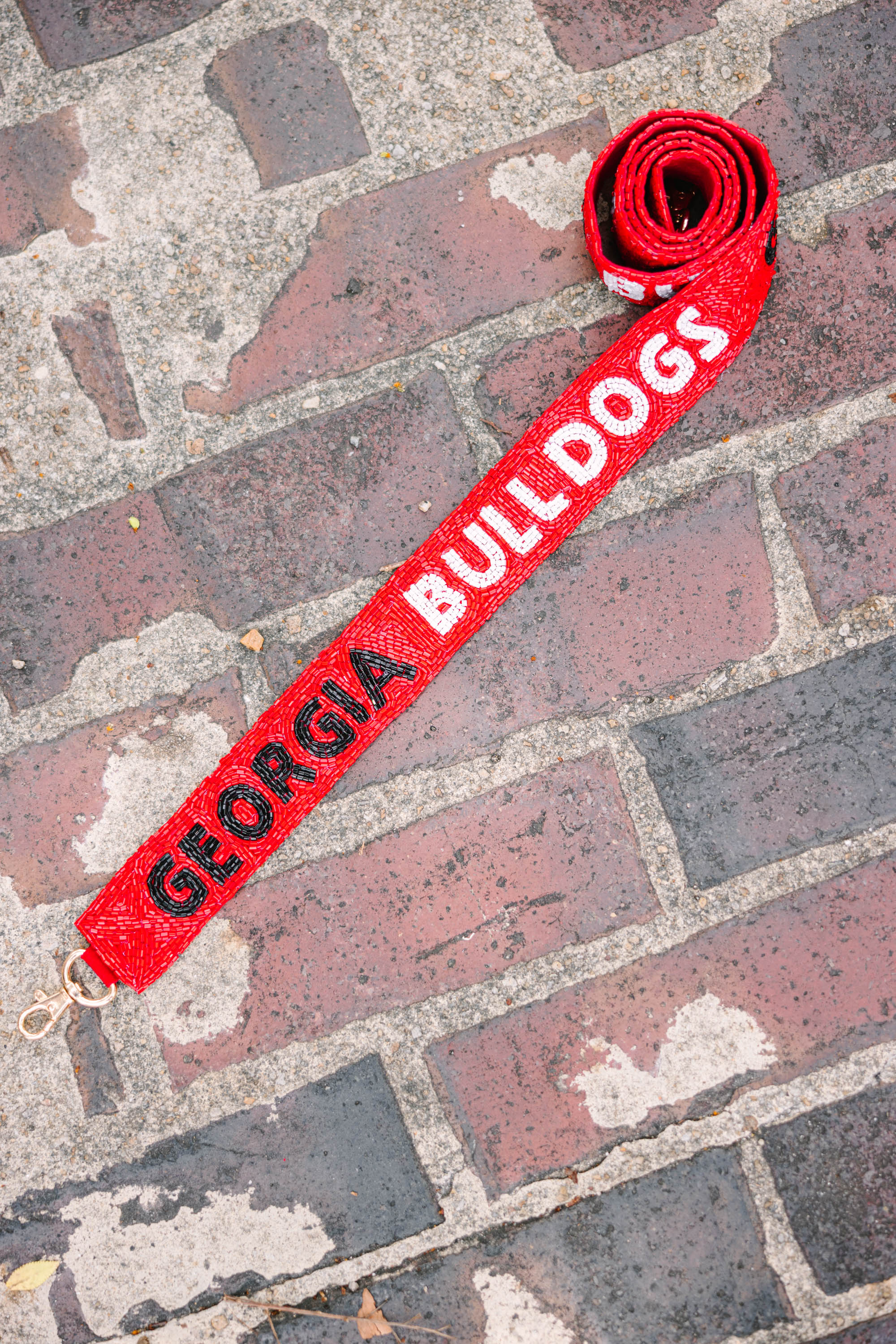 Treasure Jewels: Gameday Red Beaded Purse Strap