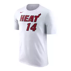 Tyler Herro Nike Miami HEAT Association White Name & Number Youth Tee