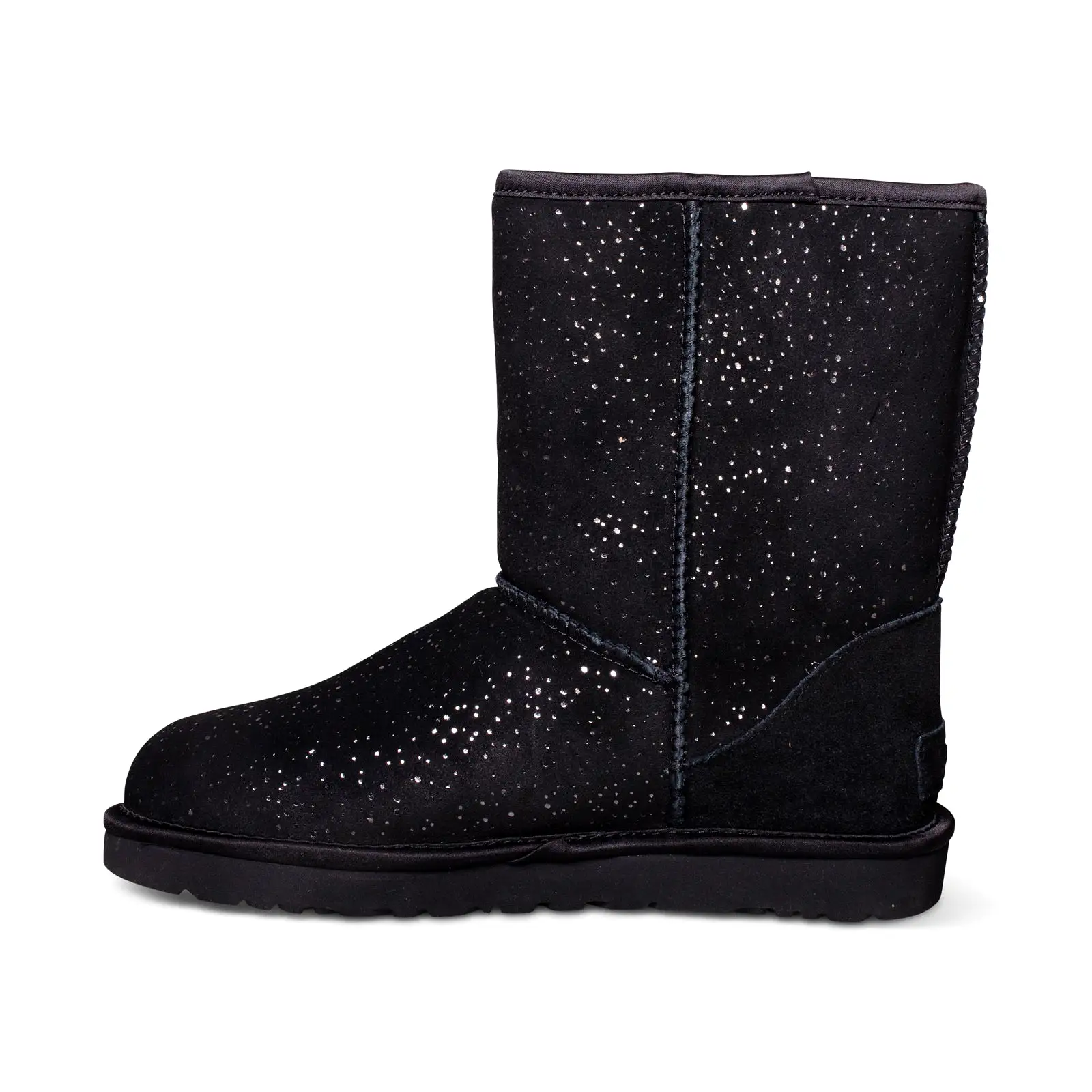 UGG Classic Short Metallic Spots Black Boots - Women's