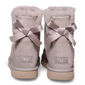 UGG Mini Bailey Bow Twinkle Goat Boots - Women's