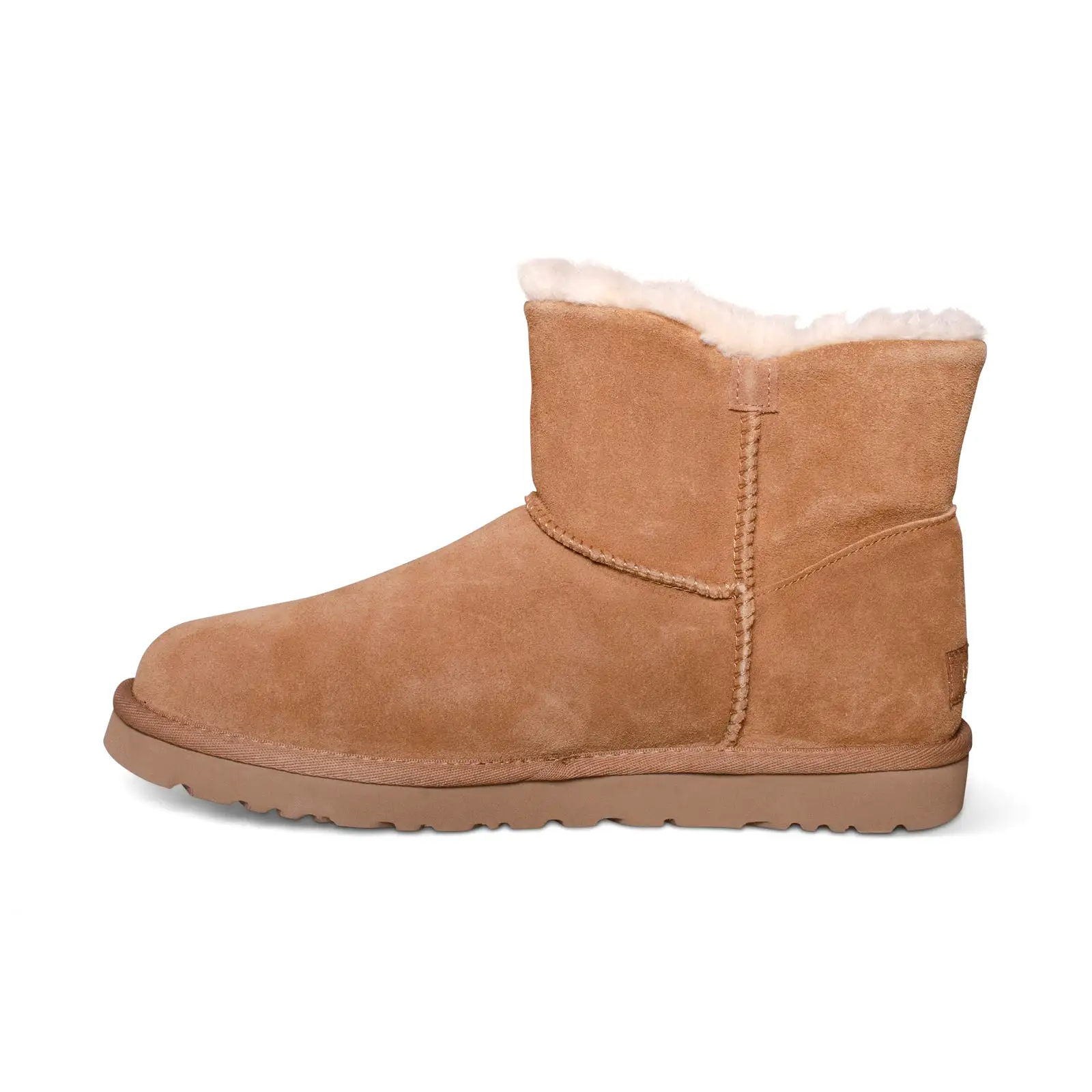 UGG Mini Bailey Button Crystals Chestnut Boots - Women's