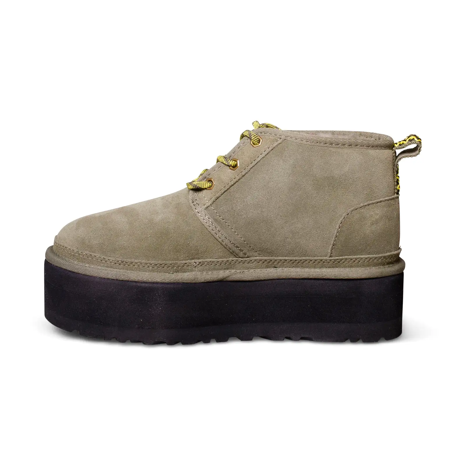 UGG Neumel Heritage Platform Burnt Olive Boots - Women's