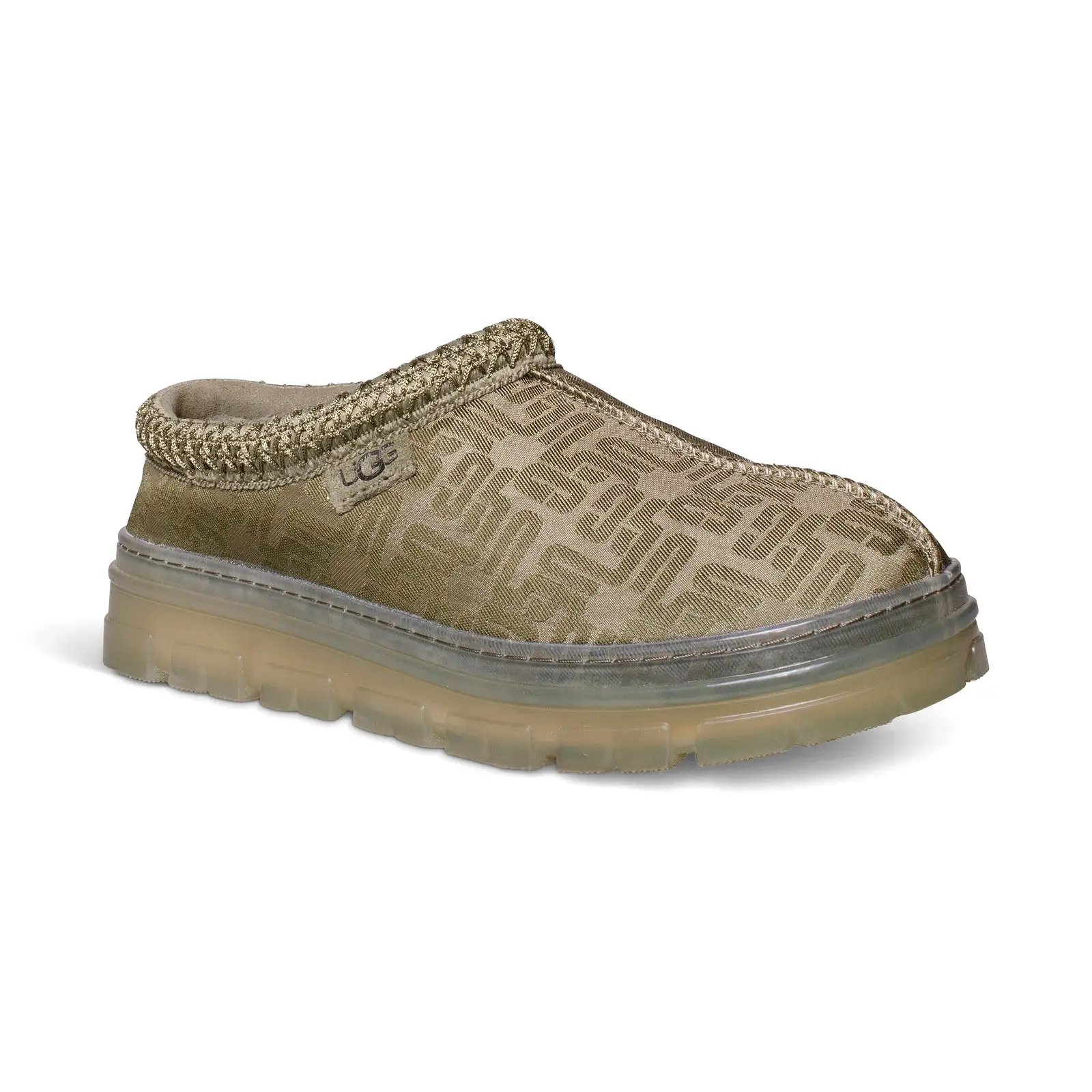 UGG Tasman Graphic Monogram Burnt Olive Slippers - Women's