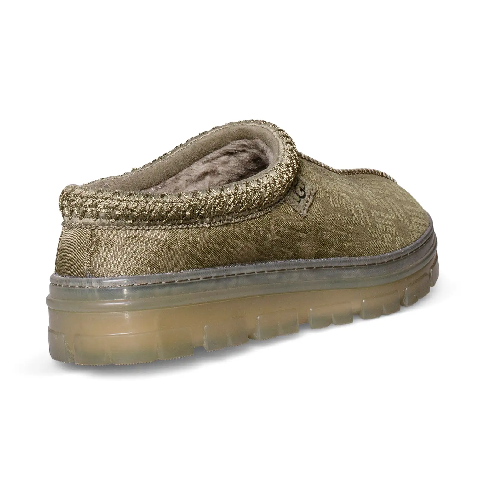 UGG Tasman Graphic Monogram Burnt Olive Slippers - Women's