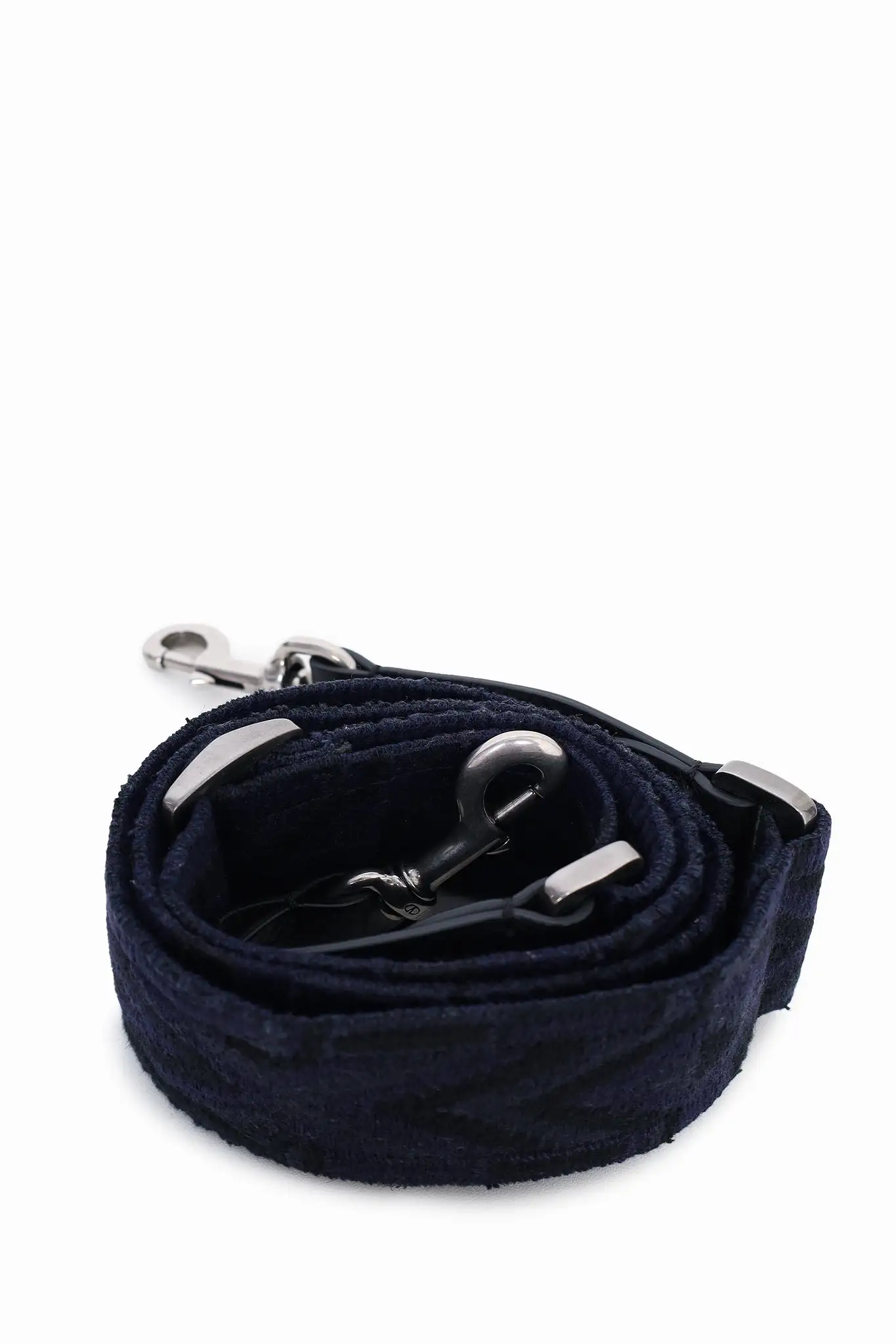 Valentino Black/Navy Canvas Bag Strap