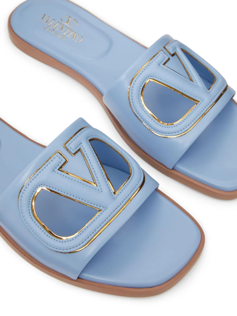 Valentino Garavani V Logo Slide Sandal