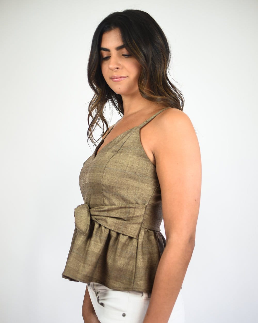 Valley Peplum Cami