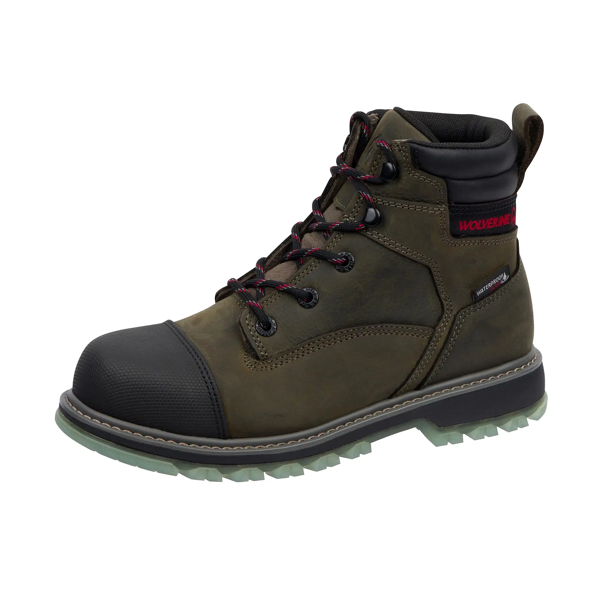 Wolverine Floorhand LX Cap Toe 6 Inch Steel Toe Bungee Cord