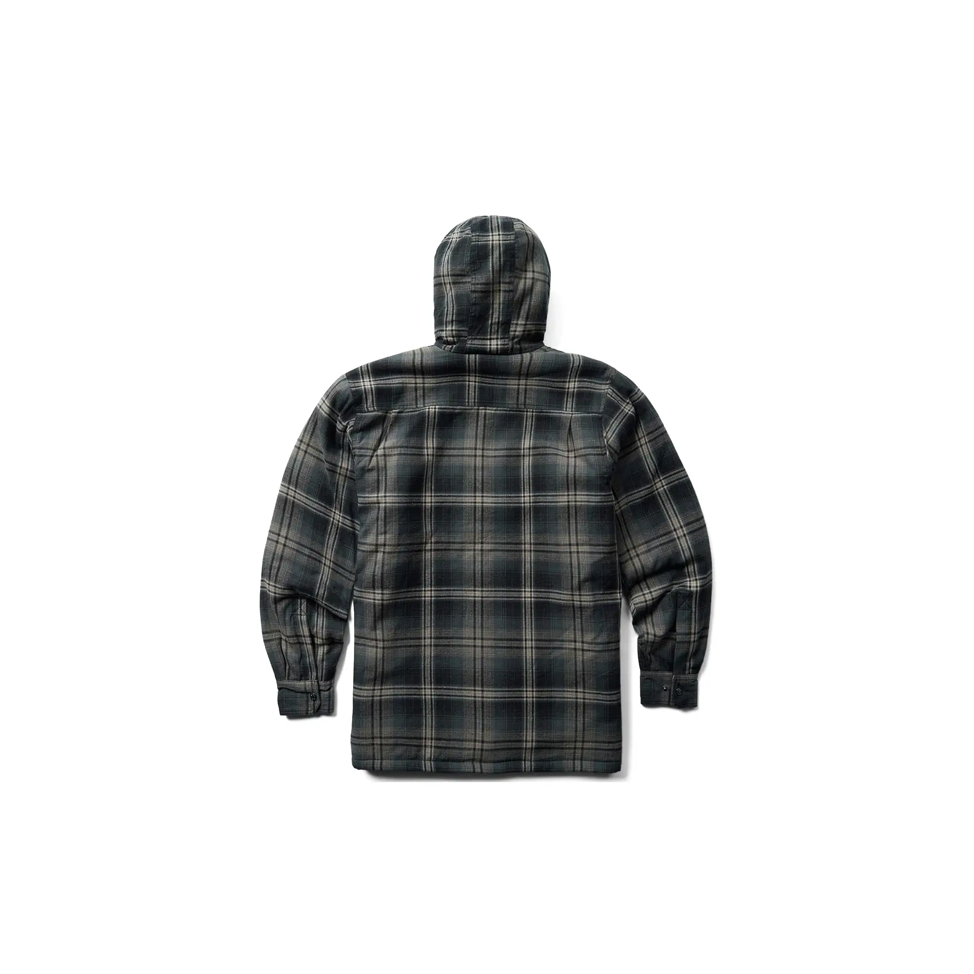 Wolverine Hasting Sherpa Lined Hooded Shirt Jac Black Plaid