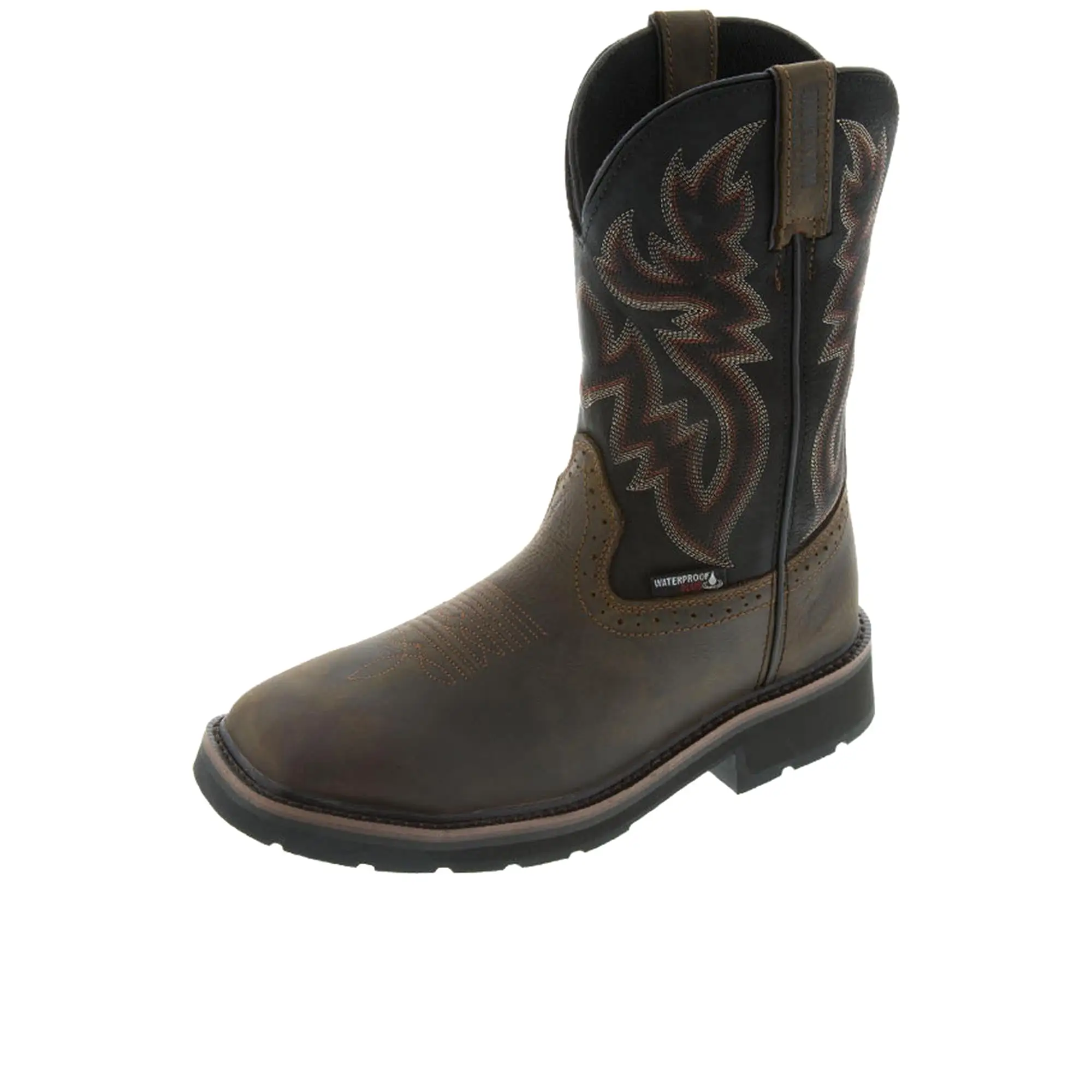 Wolverine Rancher Wellington Steel Toe Black Brown