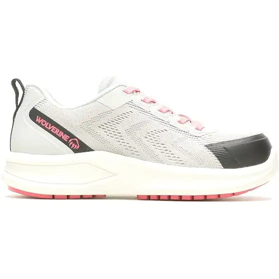 Wolverine Women's Bolt Durashocks Knit Carbonmax Work Shoe -Grey- W231011