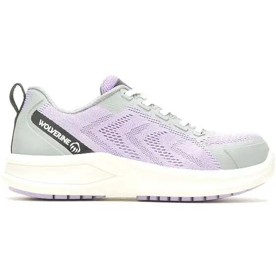 Wolverine Women's Bolt Durashocks Knit Work Shoe -Lavendar- W231009