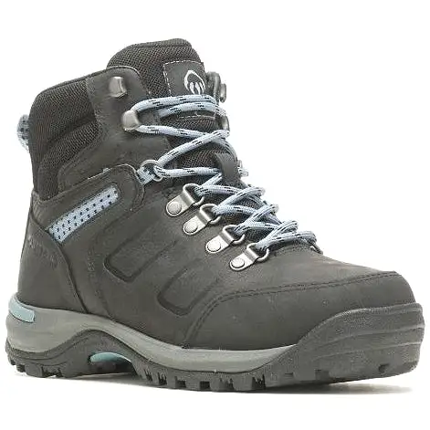 Wolverine Women's Chisel 6 Soft Toe WP Slip Resist Work Boot -Black- W230032