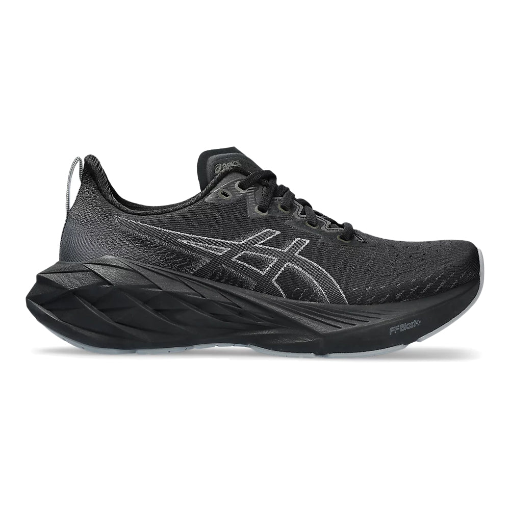 Women's Asics Novablast 4, Black/Graphite Grey, 8 B Medium